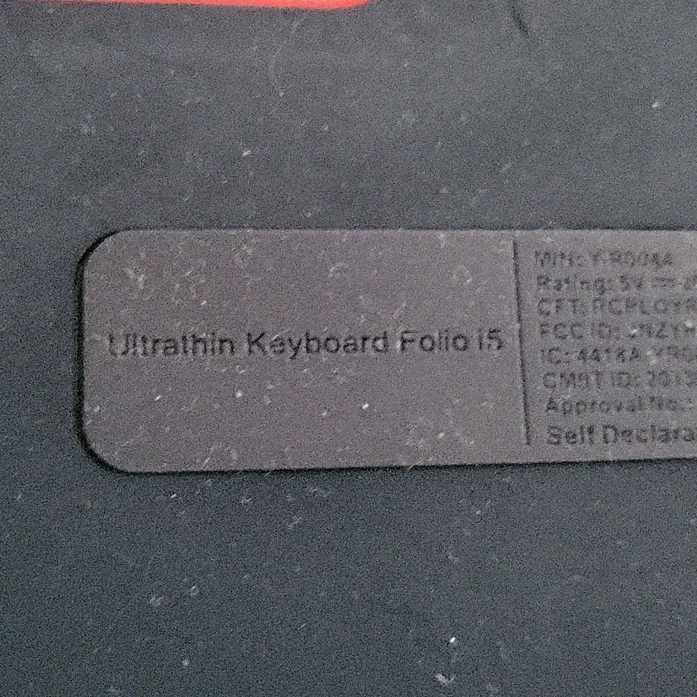 Red/Black GUC Tablet Keyboard Case